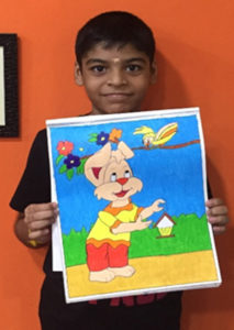 Children art contest Khula Asmaan shortlist - Kavita Valawi