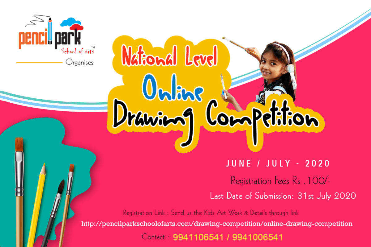 ONLINE DRAWING COMPETITION Pencil Park School of Arts