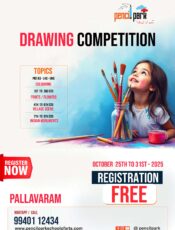 PENCIL PARK PALLAVARAM DRAWING COMPETITION – 2025